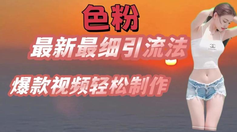 se粉最新最细引流法，七天螺旋起号法，爆款视频轻松制作【揭秘】-优优云网创