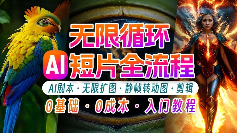 AI剪辑无限循环画面：新手轻松月入上万的秘技【揭秘】-优优云网创
