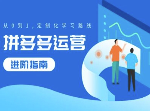 拼多多运营进阶指南，从0到1定制化学习路线-优优云网创