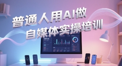 普通一个人用AI做自媒体，助你轻松开启AI自媒体创作之路-优优云网创