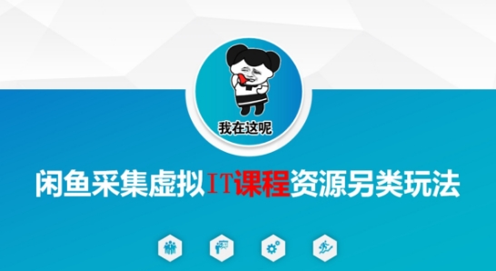 闲鱼采集虚拟IT课程资源另类玩法，干货满满-优优云网创