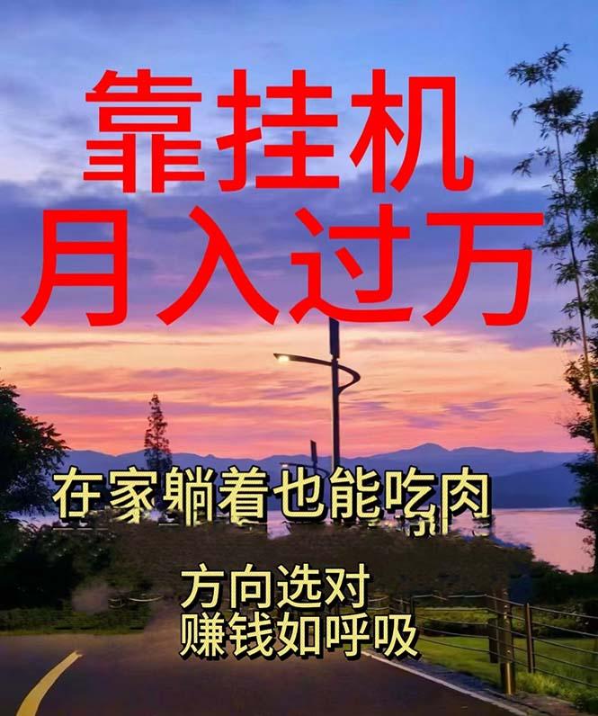 靠挂机，日入1000+，躺着也能吃肉，电脑手机都可挂-优优云网创